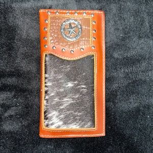 Western cowboy wallet.